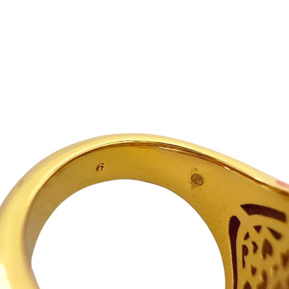 KATE SPADE Heart You Statement Ring in Red 6 - Picture 8 of 8